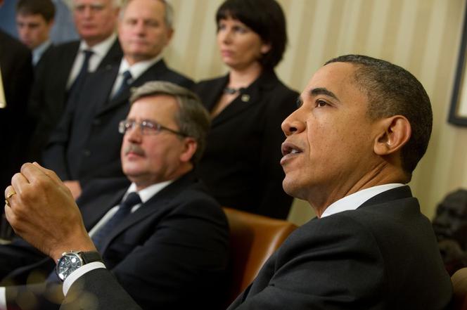 Bronisław Komorowski i Barack Obama