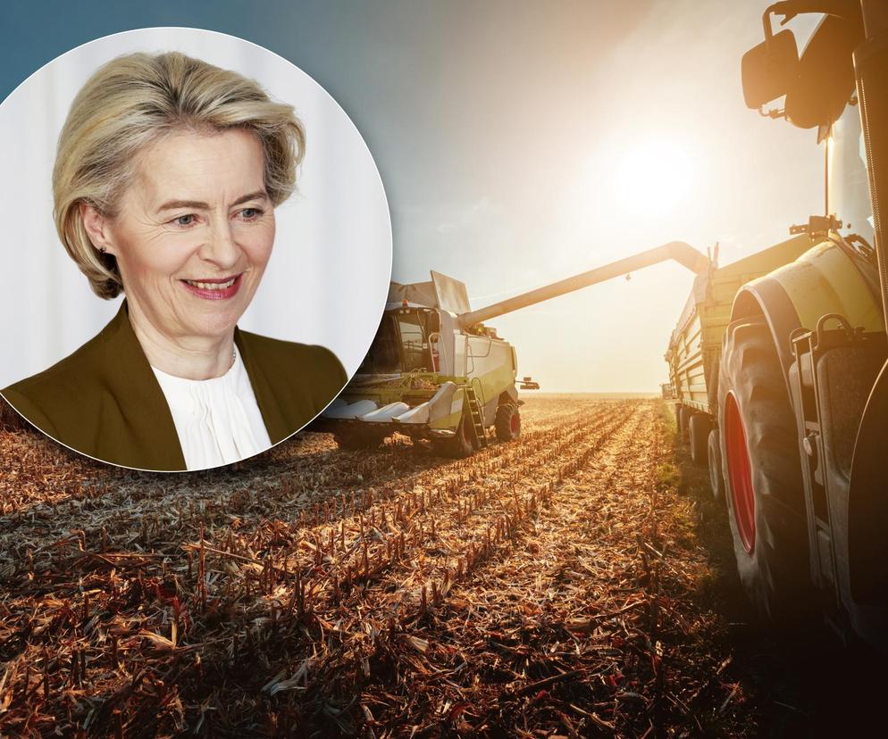 Ursula von der Leyen zapowiada większe środki dla polskich rolników