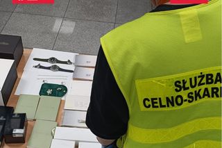 Udaremniono przemyt luksusowych towarów na lotnisku Chopina