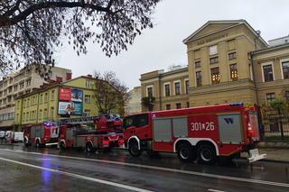 Alarm pożarowy w Sądzie Rejonowym w Lublinie
