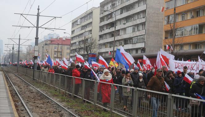 Marsz Święto Niepodległości  w Warszawie