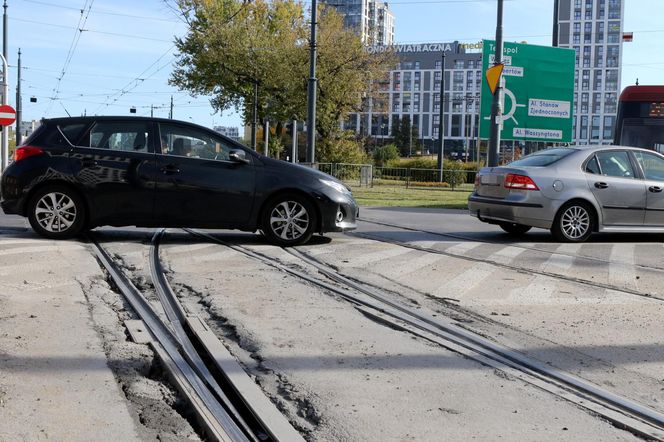 Torowisko w al. Waszyngtona po awaryjnym remoncie