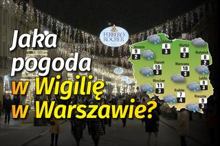 Pogoda na Wigilię, 24 grudnia. Jaka będzie pogoda w Warszawie?