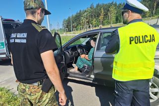 Próby przemytu ludzi na granicy polsko-litewskiej