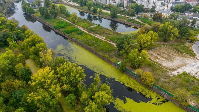 Port Praski - widok z drona, wrzesień 2024