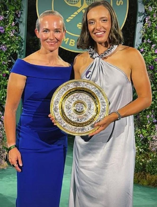 Iga Świątek i Daria Abramowicz