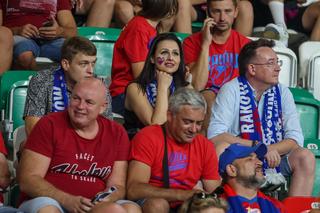 Kibice na meczu Raków Częstochowa - FC Kopenhaga