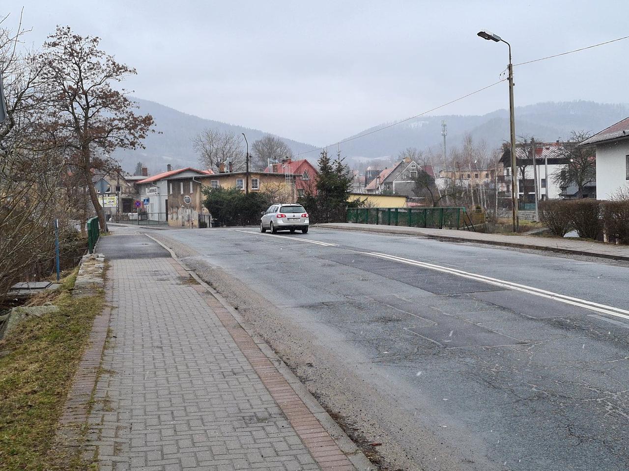 Objazd w Sobieszowie
