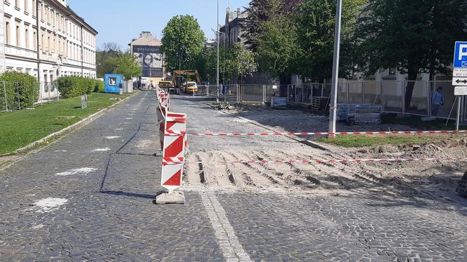 Rozpoczęła się zasadnicza część remontu ul. Piłsudskiego w Tarnowie