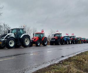 Protest rolników Zamość 2024