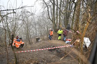 Wielka akcja policji w Nowym Dworze Mazowieckim. Znaleziono ludzkie szczątki