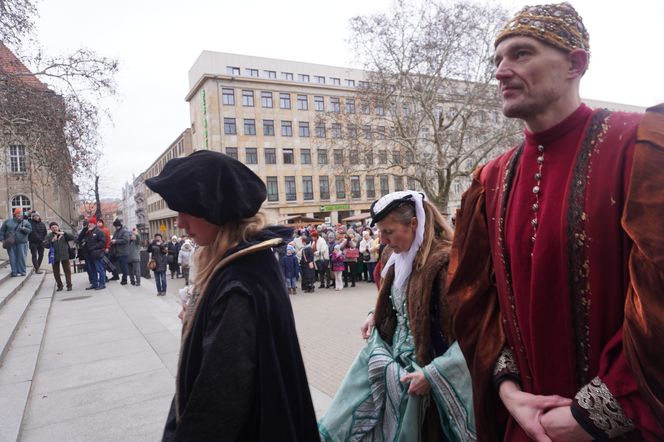 Kiermasz i inscenizacja na Placu Wolności z okazji Kaziuka Wileńskiego