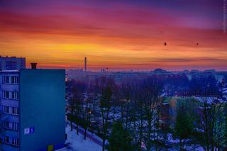 Kolorowy poranek w Lublinie [ZDJĘCIE DNIA]