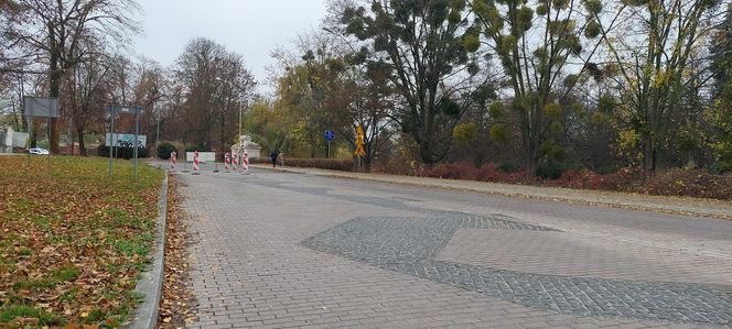 ulica Akademicka w remoncie