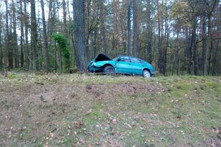 Wypadek na dk 74 pod Bełchatowem