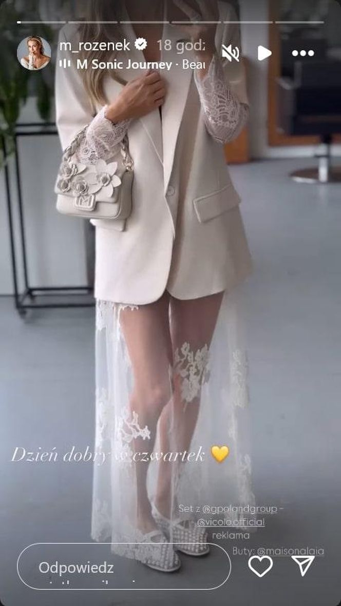 Małgorzata Rozenek-Majdan idzie do ślubu? Kreacji pozazdrości jej niejedna panna młoda!