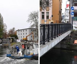 Koparki pracują na brzegu Brdy, przy farze w Bydgoszczy. To inwestycja z myślą o... rybach