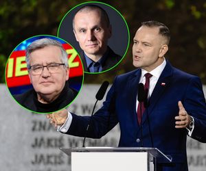 Bronisław Komorowski i gen. Roman Polko mają rady dla Karola Nawrockiego: Nie powinien się podlizywać