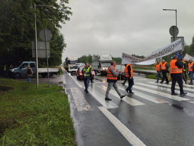 Protest kolejarzy w Czechowicach-Dziedzicach