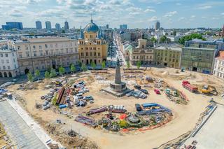 Rozkopany Plac Wolności i Stary Rynek. Kiedy skończą się remonty w centrum Łodzi?