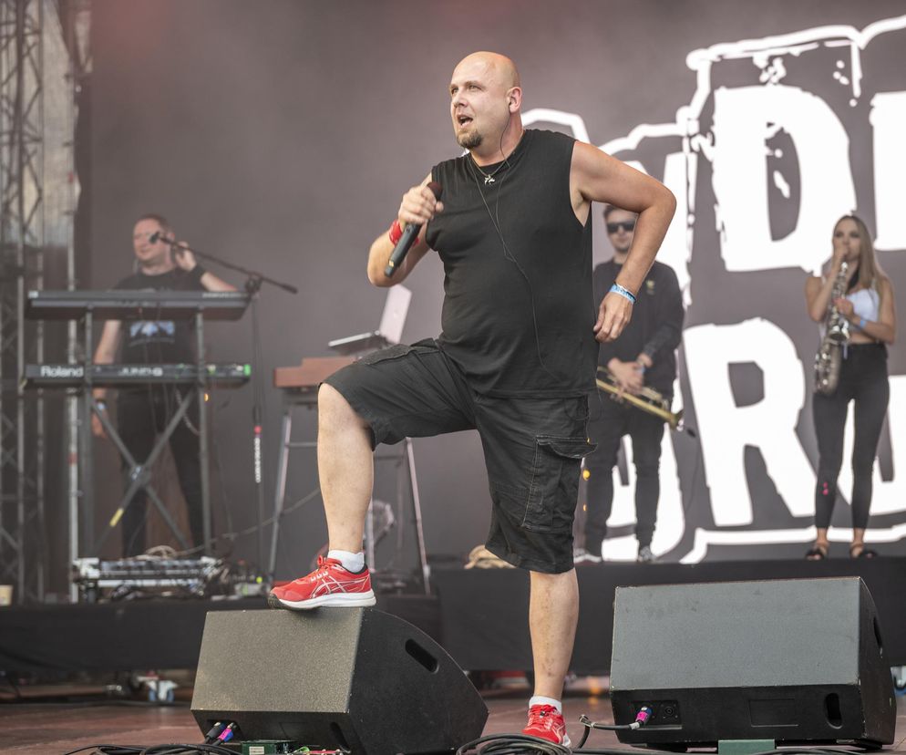 Łydka Grubasa na scenie Sosnowiec Fun Festival