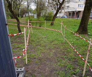 Remont parku Planty. Nie było dostępu do słynnej białostockiej toalety