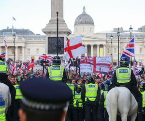 Ponad 100 tys. osób na marszu prawicy w Londynie