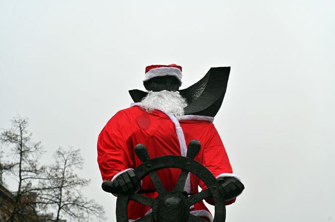Szczeciński marynarz już w stroju świętego Mikołaja!