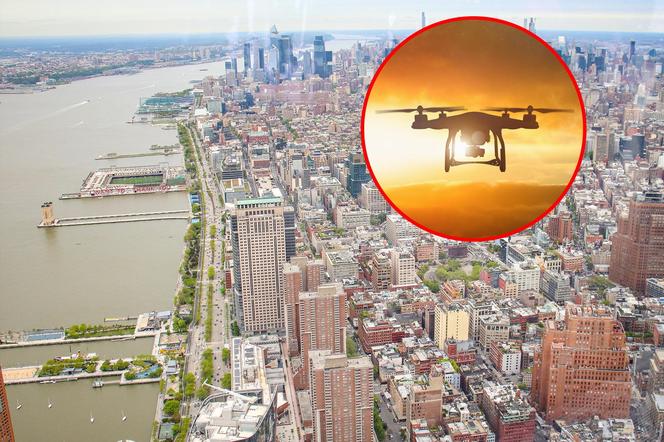 Drony ostrzegają nowojorczyków przed powodzią… ale nie można ich zrozumieć