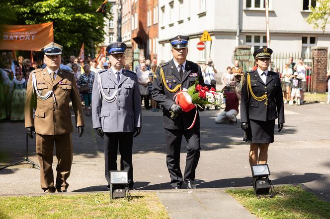 Chorzów. Pochód Ludzi Ognia w Świętego Floriana