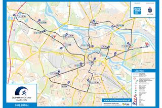 36.PKO Wrocław Maraton. Uwaga na utrudnienia!