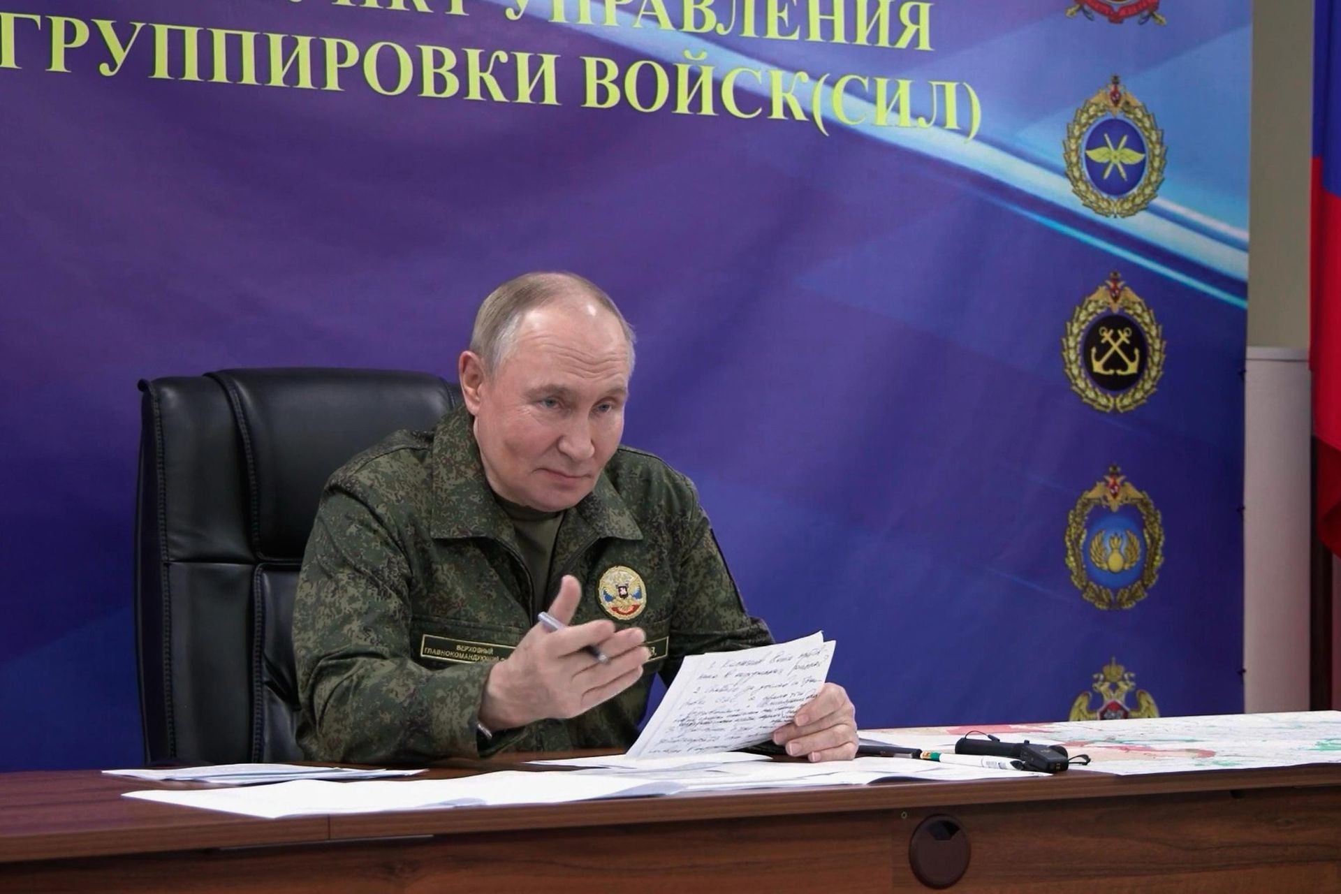 Putin i Gierasimow