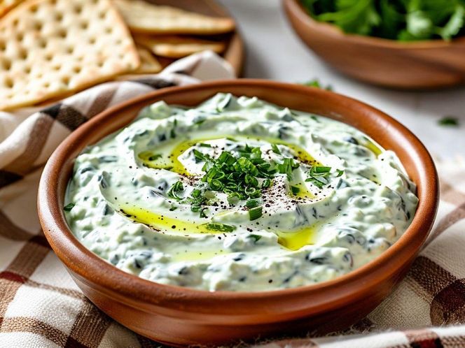 Greckie tzatziki robię tylko tak. Pyszny sos wzbogacam tym słonym serem