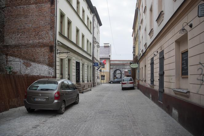 Przerażające pustki na Kazimierzu w Krakowie