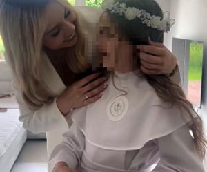 Marianna Schreiber pochwaliła się zdjęciami z Pierwszej Komunii Św. córki. Obok niej nowy partner 