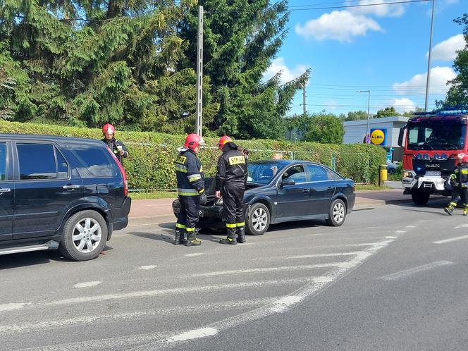 Stłuczka na Radomskiej w Starachowicach