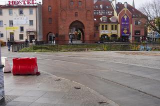 Inwestycja tramwajowa niemal na ukończeniu. Zobacz, jak wyglądają prace w centrum Olsztyna [ZDJĘCIA]