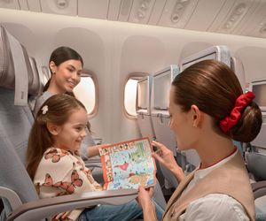 Z dziećmi w chmurach - komfortowe loty z Emirates, na co dzień i od święta 