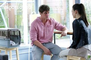 M jak miłość odc. 1239. Naomi (Mayu Gralińska Sakai), Marcin Chodakowski (Mikołaj Roznerski)