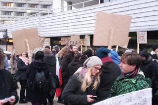 Protest studentów i studentek we Wrocławiu