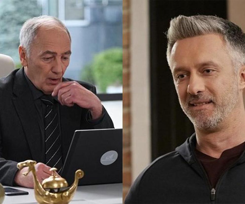 Pierwsza miłość, Artur (Łukasz Płoszajski), Weksler (Karol Strasburger) 