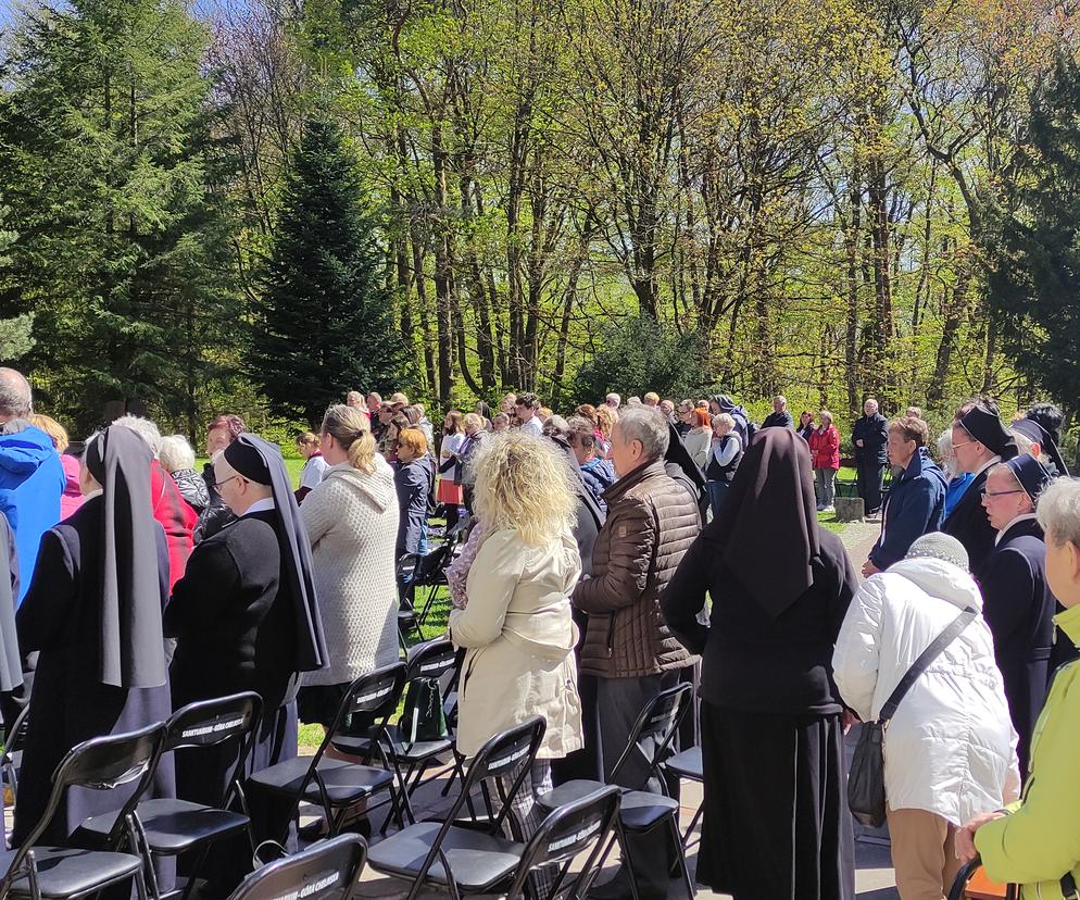 Po dwóch dniach marszu pątnicy ze Słupska dotarli do Sanktuarium na Górze Chełmskiej