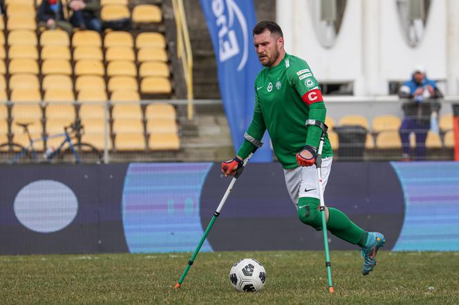 Amp Futbol Ekstraklasa w Poznaniu. Marcin Oleksy znowu strzela