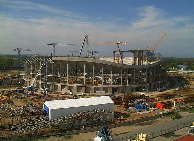 Budowa stadionu w Gdańsku, 19 maja 2010