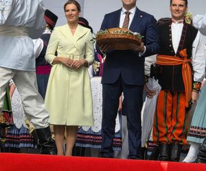 Dożynki prezydenckie 2025 w Warszawie. Zdjęcia Koła Gospodyń Wiejskich w Puszynie, gmina Korfantów