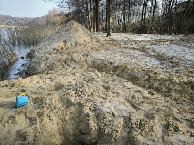 Osieczna przygotowuje plaże na Stanisławówce 