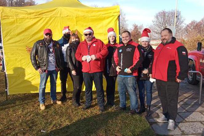 Moto Mikołaje odwiedzili pacjentów Uniwersyteckiego Szpitala Dziecięcego