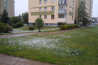 Białystok. W maju spadł śnieg