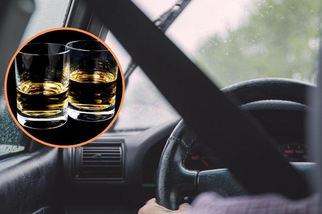 Pijany kierowca wiózł samochodem dziecko na kolanach. Miał zakaz prowadzenia pojazdów