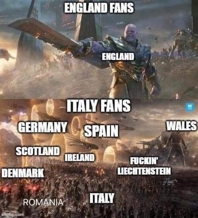 Najlepsze meczy przed meczem Anglia - Włochy! 
